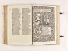 The Kelmscott Chaucer - The Works of Geoffrey Chaucer Now Newly Imprinted, 1896. Creator: Sir Edward Coley Burne-Jones
