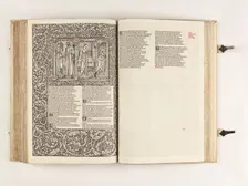 The Kelmscott Chaucer - The Works of Geoffrey Chaucer Now Newly Imprinted, 1896. Creator: Sir Edward Coley Burne-Jones