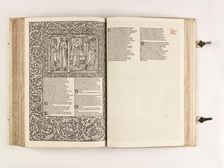 The Kelmscott Chaucer - The Works of Geoffrey Chaucer Now Newly Imprinted, 1896. Creator: Sir Edward Coley Burne-Jones