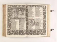 The Kelmscott Chaucer - The Works of Geoffrey Chaucer Now Newly Imprinted, 1896. Creator: Sir Edward Coley Burne-Jones