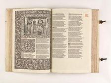 The Kelmscott Chaucer - The Works of Geoffrey Chaucer Now Newly Imprinted, 1896. Creator: Sir Edward Coley Burne-Jones