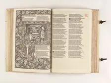 The Kelmscott Chaucer - The Works of Geoffrey Chaucer Now Newly Imprinted, 1896. Creator: Sir Edward Coley Burne-Jones