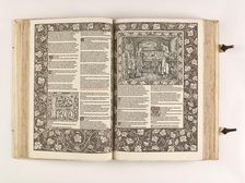 The Kelmscott Chaucer - The Works of Geoffrey Chaucer Now Newly Imprinted, 1896. Creator: Sir Edward Coley Burne-Jones