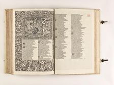 The Kelmscott Chaucer - The Works of Geoffrey Chaucer Now Newly Imprinted, 1896. Creator: Sir Edward Coley Burne-Jones