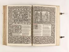 The Kelmscott Chaucer - The Works of Geoffrey Chaucer Now Newly Imprinted, 1896. Creator: Sir Edward Coley Burne-Jones