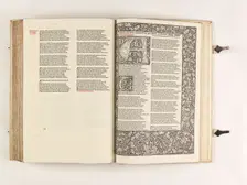 The Kelmscott Chaucer - The Works of Geoffrey Chaucer Now Newly Imprinted, 1896. Creator: Sir Edward Coley Burne-Jones
