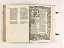 The Kelmscott Chaucer - The Works of Geoffrey Chaucer Now Newly Imprinted, 1896. Creator: Sir Edward Coley Burne-Jones