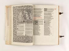 The Kelmscott Chaucer - The Works of Geoffrey Chaucer Now Newly Imprinted, 1896. Creator: Sir Edward Coley Burne-Jones