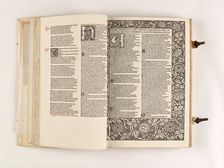 The Kelmscott Chaucer - The Works of Geoffrey Chaucer Now Newly Imprinted, 1896. Creator: Sir Edward Coley Burne-Jones
