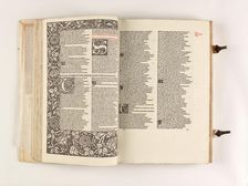 The Kelmscott Chaucer - The Works of Geoffrey Chaucer Now Newly Imprinted, 1896. Creator: Sir Edward Coley Burne-Jones