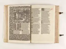 The Kelmscott Chaucer - The Works of Geoffrey Chaucer Now Newly Imprinted, 1896. Creator: Sir Edward Coley Burne-Jones