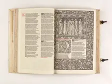 The Kelmscott Chaucer - The Works of Geoffrey Chaucer Now Newly Imprinted, 1896. Creator: Sir Edward Coley Burne-Jones