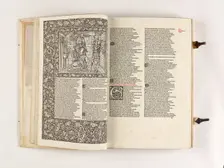 The Kelmscott Chaucer - The Works of Geoffrey Chaucer Now Newly Imprinted, 1896. Creator: Sir Edward Coley Burne-Jones