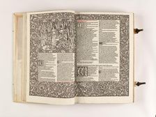 The Kelmscott Chaucer - The Works of Geoffrey Chaucer Now Newly Imprinted, 1896. Creator: Sir Edward Coley Burne-Jones