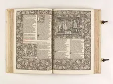 The Kelmscott Chaucer - The Works of Geoffrey Chaucer Now Newly Imprinted, 1896. Creator: Sir Edward Coley Burne-Jones