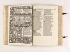 The Kelmscott Chaucer - The Works of Geoffrey Chaucer Now Newly Imprinted, 1896. Creator: Sir Edward Coley Burne-Jones