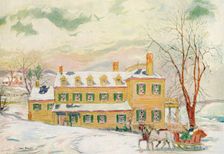 The Kendall House, Virginia, USA, c18th century (1921).Artist: James Preston