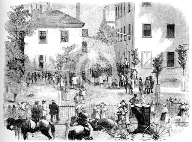 'The Kentucky Lynching', c1860. Artist: Unknown