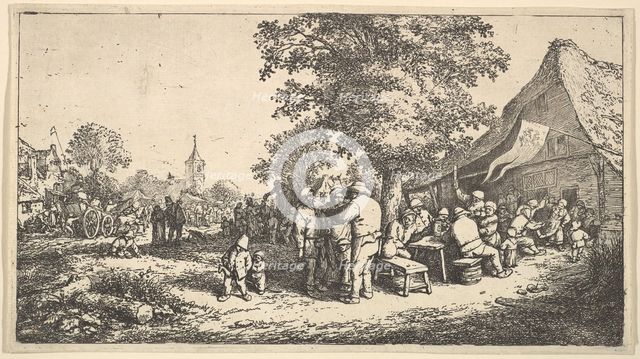 The Kermess Under the Great Tree, 1610-85. Creator: Adriaen van Ostade.