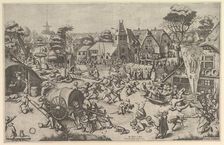 The Kermis of Saint George, ca. 1569; printed 1601. Creator: Johannes van Doetecum I