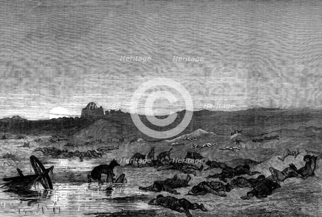 The Khiva Expedition: liberated Persian slaves slain by Turkomans, 1873. Creator: William Biscombe Gardner.