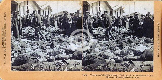 The Khodynka Tragedy, 1896.