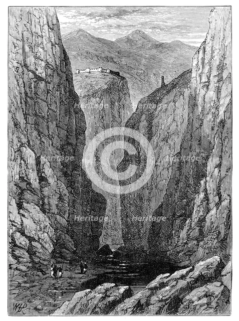 The Khyber Pass, Afghanistan, 1900. Artist: Unknown