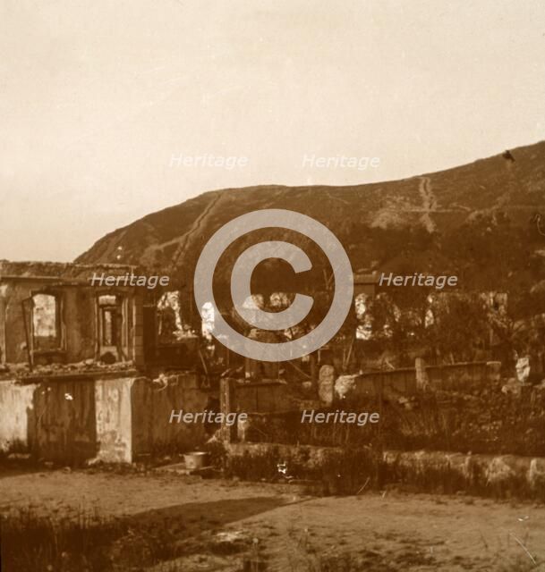 The kiosk, Metzeral, northern France, c1914-c1918. Artist: Unknown.