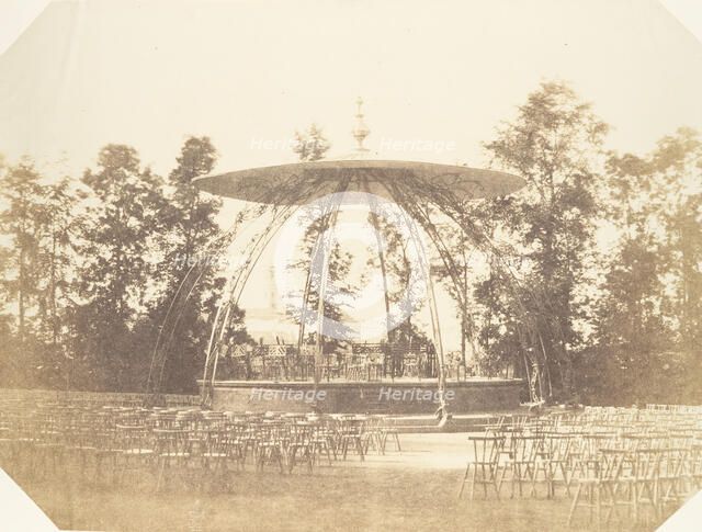 [The Kiosk, Zoological Gardens, Brussels], 1854-56. Creator: Louis-Pierre-Théophile Dubois de Nehaut.