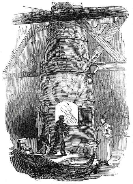 The Kiln, London Docks, 1845. Creator: Unknown.
