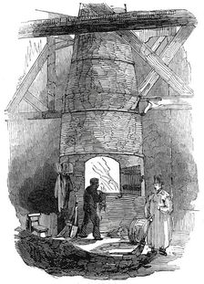 The Kiln, London Docks, 1845. Creator: Unknown