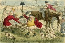 The Kill, on The Cat & Custard Pot Day c1854. Creator: John Leech