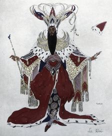The king, 1907. Creator: Bakst, Leon (1866-1924)