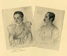 The King and Queen of Siam, 1898. Creator: Christian Wilhelm Allers