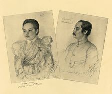 The King and Queen of Siam, 1898. Creator: Christian Wilhelm Allers