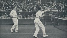 The King as Lawn-Tennis Player 1926, (1937). Creator: Unknown