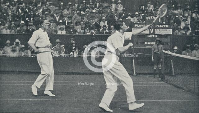'The King as Lawn-Tennis Player', 1926, (1937). Creator: Unknown.