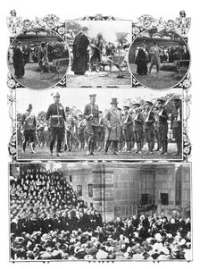 The King at Rugby School, 1909. Creators: Montague Dixon, Graphic Photo Union, World's Graphic Press