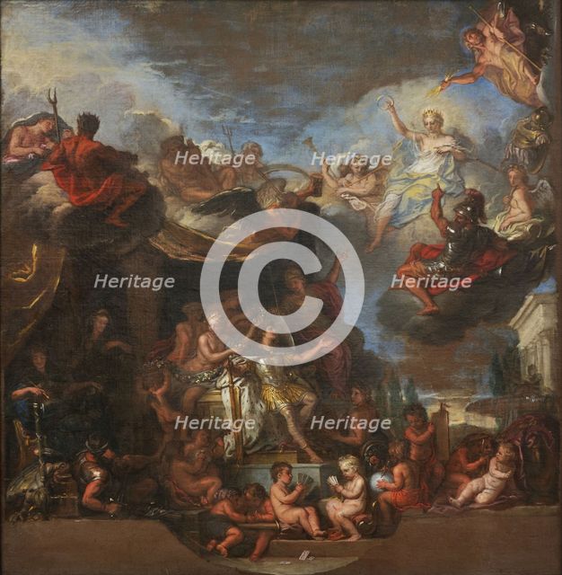 The King governs by himself, 1661, ca 1681-1682.