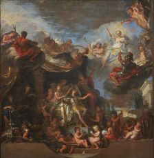 The King governs by himself, 1661, ca 1681-1682