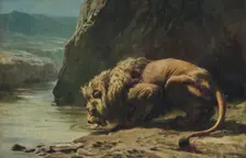 The King Drinks 1881, (1922). Creator: Briton Riviere