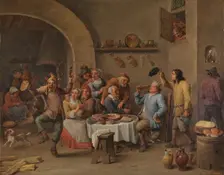 The King Drinks, between 1650 and 1660. Creator: David Teniers II