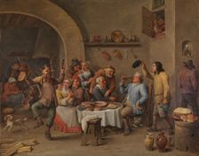 The King Drinks, between 1650 and 1660. Creator: David Teniers II