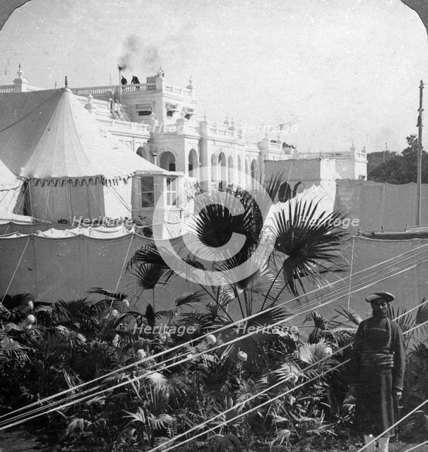 The King-Emperor's camp. Delhi, India, 1912.Artist: HD Girdwood