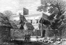 The King of Ashantee's Palace at Coomassie, viewed from the east, 1874. Creator: Unknown