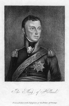 The King of Holland 19th century