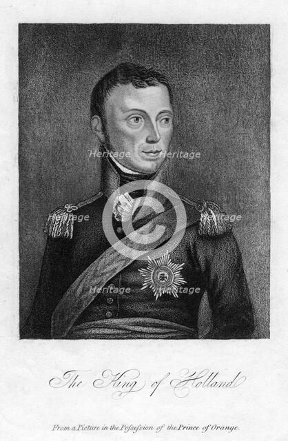 'The King of Holland', 19th century. Artist: Unknown