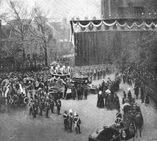'The King of Holland's Funeral at the Hague 1890. Creator: Unknown