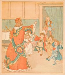 The King of Hearts, Called for those Tarts 1880. Creator: Randolph Caldecott