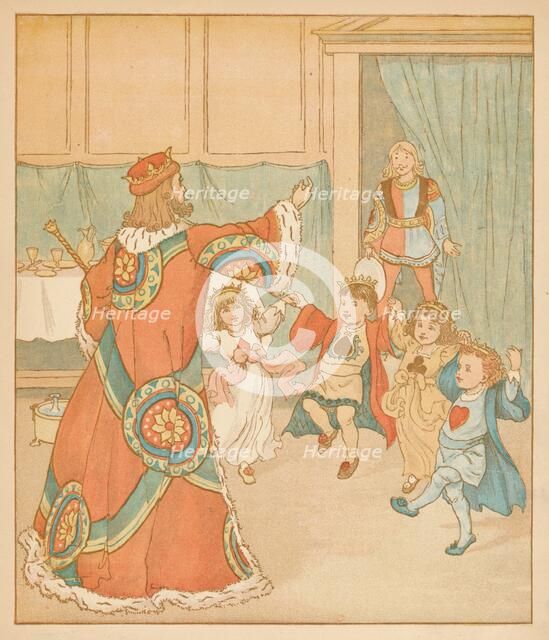 'The King of Hearts, Called for those Tarts', 1880. Creator: Randolph Caldecott.